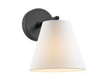  M90119MBK - 1-Light Wall Sconce in Matte Black (Set of 2)