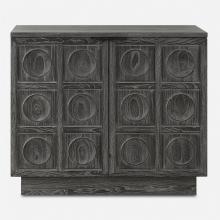  24426 - Uttermost Shelby 2 Door Ebony Stained Cabinet