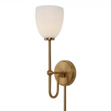  22580 - Trophy 1 Light Brass Sconce