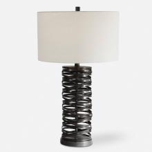  28213 - Alita Rust Black Table Lamp