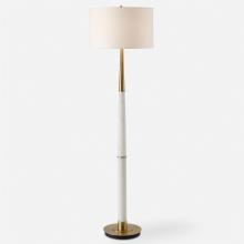  30374 - Faro White Marble Floor Lamp