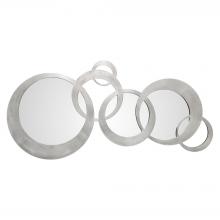  09303 - Odiana Silver Rings Modern Mirror