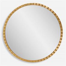 Uttermost 09781 - Dandridge Gold Round Mirror