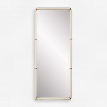  08242 - Uttermost Cyprus White Dressing Mirror