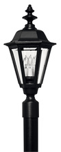  1441BK - Large Post Top or Pier Mount Lantern