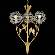  9000-1081 - Dandelion Silver & Gold Pendan