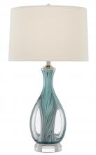  6000-0520 - Eudoxia Blue Table Lamp