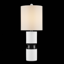  6000-0856 - Althea Black & White Table Lamp