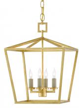  9000-0458 - Denison Small Gold Lantern