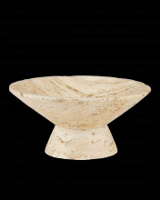  1200-0811 - Lubo Travertine Large Bowl