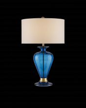  6000-0839 - Aladdin Blue Table Lamp