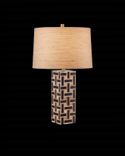  6000-0954 - Aarna Black Table Lamp