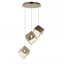  E24683-26FG - Ice Cube-Multi-Light Pendant