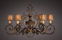  218540ST - Castile 39"W Oblong Chandelier