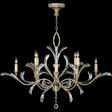  701240ST - Beveled Arcs 57" Round Chandelier