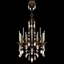  709440-3ST - Encased Gems 53" Round Chandelier