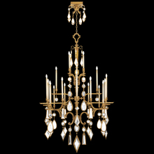  714640-3ST - Encased Gems 53"W Round Chandelier