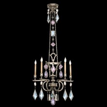  719440-1ST - Encased Gems 27"W Round Chandelier