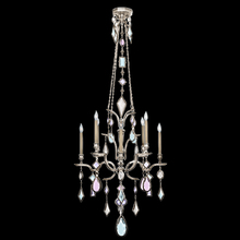  725440-1ST - Encased Gems 31"W Round Chandelier