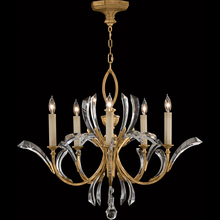  763040ST - Beveled Arcs 36" Round Chandelier