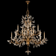  774540ST - Crystal Laurel 75"W Round Chandelier