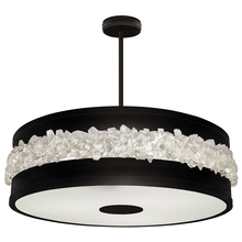  876340-2ST - Arctic Halo 32"W Round Pendant