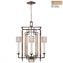  889040-31ST - Cienfuegos 24"W Square Chandelier