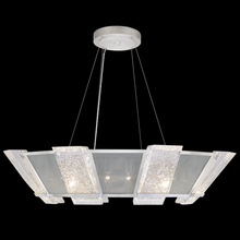  890640-12ST - Crownstone 38"W Round Pendant